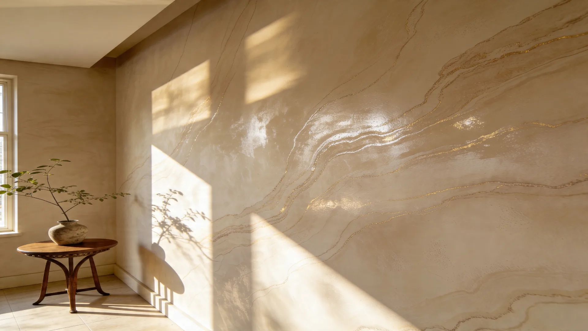 Wandveredelung Detail